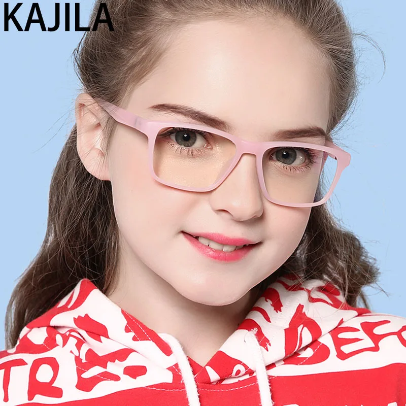 Детские очки с защитой от синего света для мальчиков и девочек оправа TR90 Новое