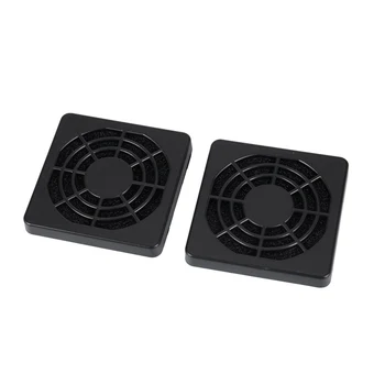 

2 Pcs Dustproof Dust Filter Guard Grill Cover for 50mm PC Case Fan