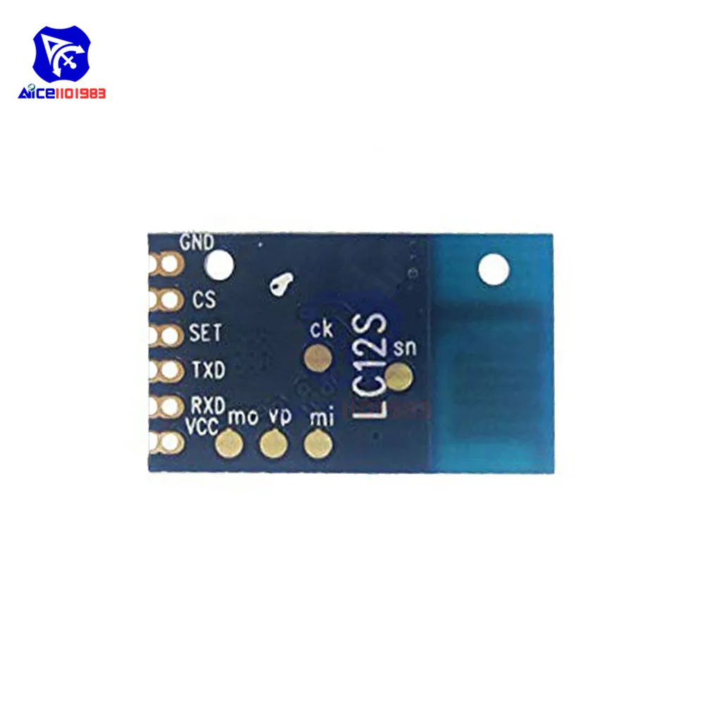 LC12S UART Serial Transmission 2.4G Wireless Transceiver Module 128 Channel for Arduino DC 2.8-3.6V