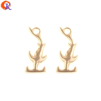 

Cordial Design 100Pcs 13*30MM Jewelry Accessories/Earrings Connectors/Fish Shape/DIY Jewelry Making/Hand Made/Earring Findings