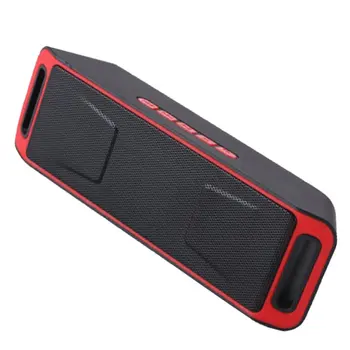 

SC208 Wireless Outdoor Speaker Dual Speaker Mini Portable Subwoofer Computer Audio Music Audio For Android Iphone