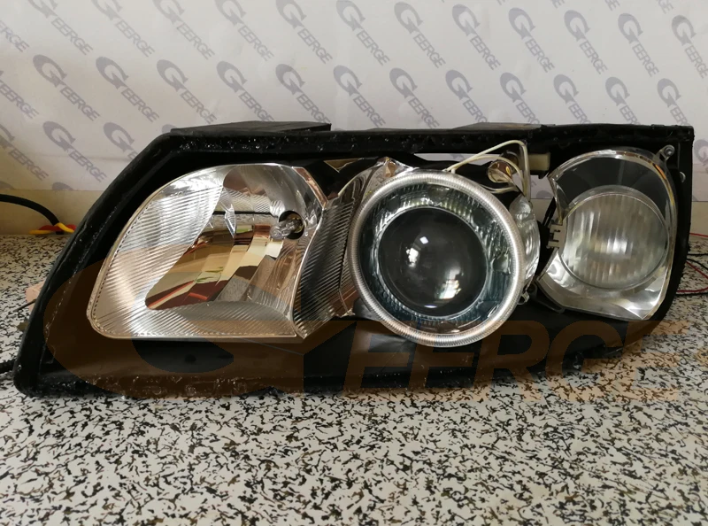 Для Volvo S40 II V50 2004 2005 2006 2007 предлицевая сторона отличный ультра яркий CCFL ангельские
