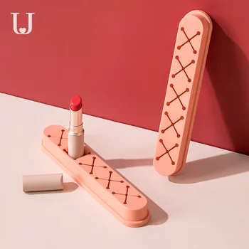 

Youpin Jordan&Judy Silicone Lipstick Storage Box Desktop Cosmetic Finishing Box Storage Lip Glaze Lipstick Box
