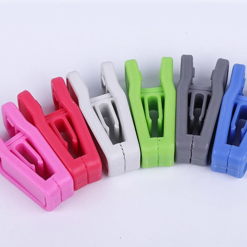 

Multi-color A-shaped Plastic Clothespin 20Pcs Durable Portable Small Clip Laundry Storage Tools