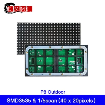 

Free Shipping P8 Outdoor Full Color LED Display Module 320*160mm 40*20Pixels 1/5Scan RGB LED Panel / modules