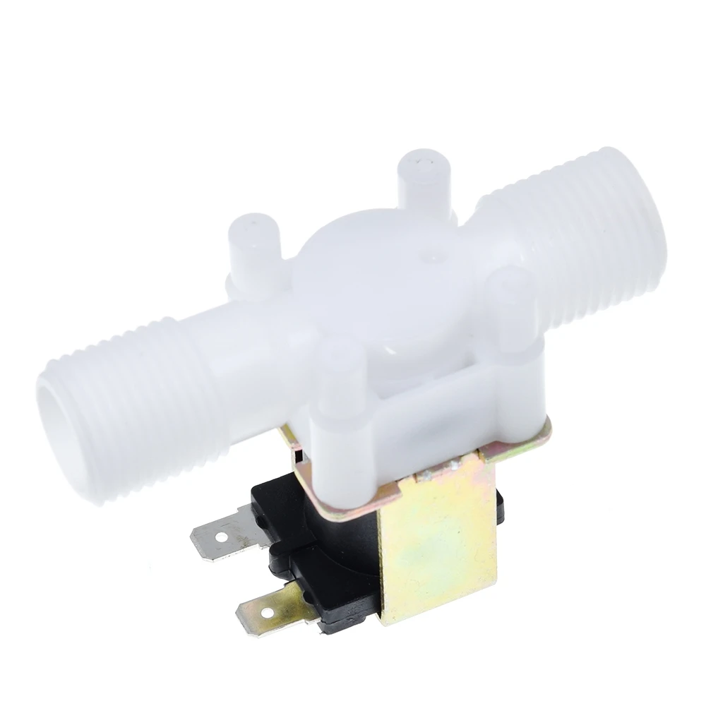 1/2" Kunststoff Magnetventil 12V 24V 220V Magnetischer Waschmaschinenspender Trinkwasser Pneumatischer Druckreglerschalter – Detail 9