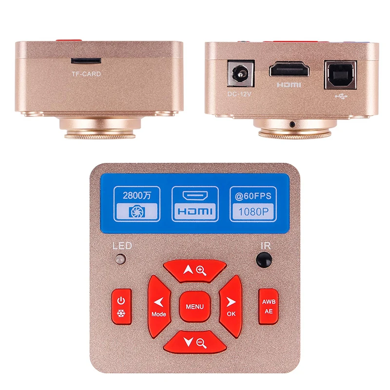 Articulating Arm Zoom стерео микроскоп 28MP HDMI цифровая камера светодиодный свет 7-45X цифровой Биологический микроскоп для пайки