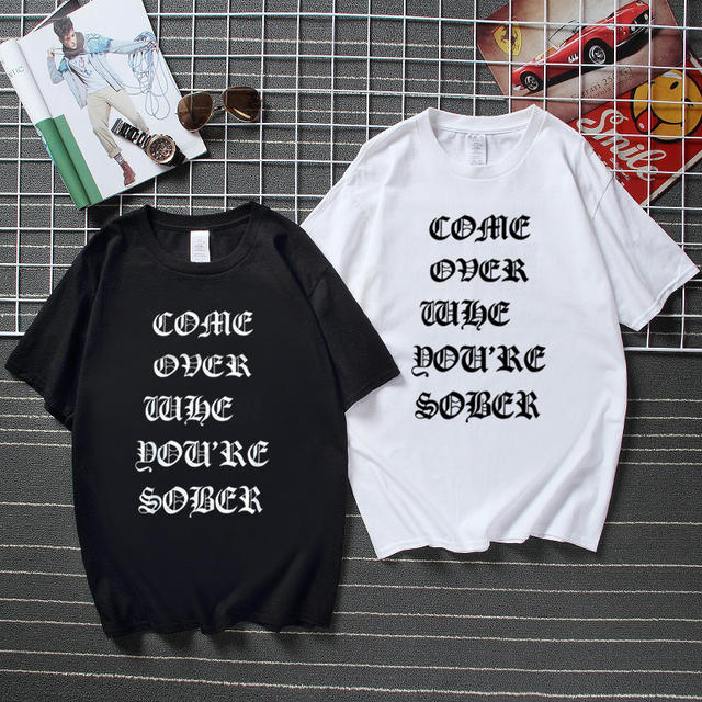 LIL PEEP COME OVER WHEN YOU’RE SOBER TOUR CONCERT T-SHIRT (13 VARIAN)