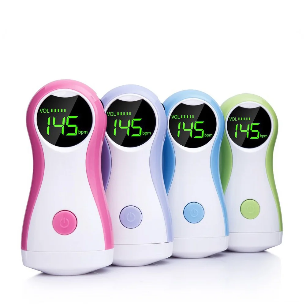 

Fetal Doppler Baby Monitor LCD Display Portable Baby Heart Rate Monitor With Earphone YK-90C For Pregnant Women