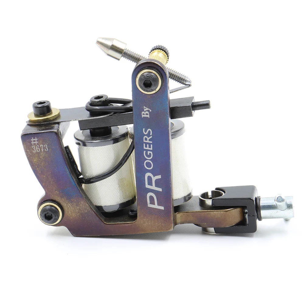 Newest Coil Tattoo Machine Gun For Liner Shader 10 Wraps Coils Supplies Free shipping | Красота и здоровье