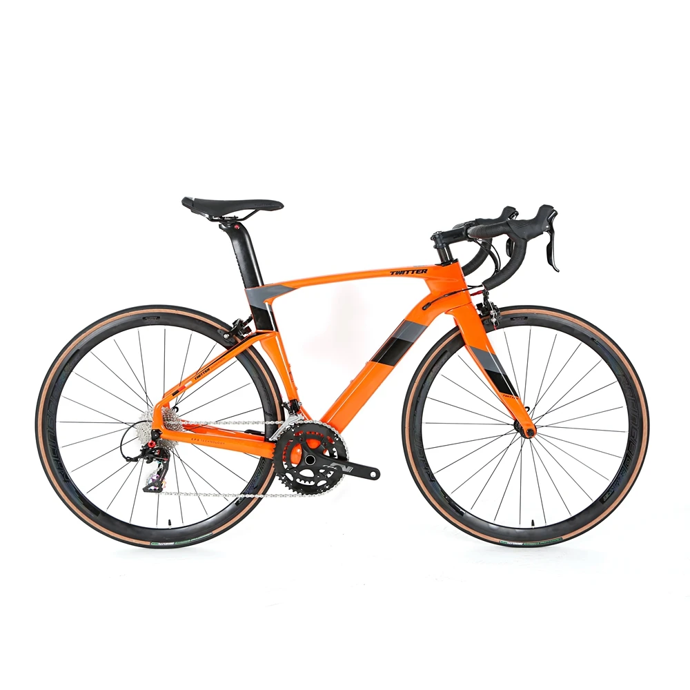 TWITTER bicicleta CYCLONE RS-22S быстросъемный велосипед из углеродного волокна roadbike700c мужской