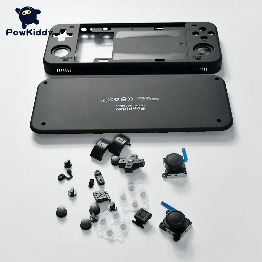 Powkiddy RGB10　ブラック POWKIDDY For RGB10 Max handheld Game Players Shell Game