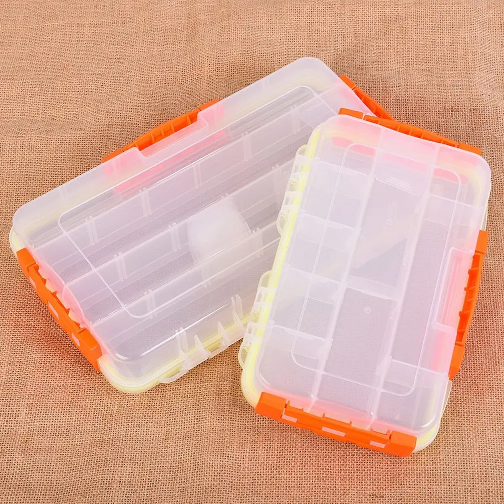 Magnetic Fly Fishing Box High Strength ABS Waterproof Transparent Lid Fishing Tackle Box Hook Lure Flies Box