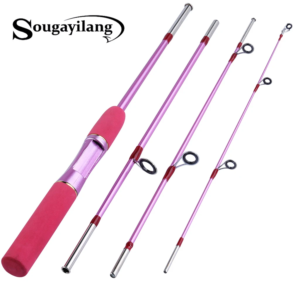 Sougayilang 155 センチメートルスピニング釣竿ポータブルラーベ超軽量ピンクロッド屋外海水淡水釣り竿 Aliexpress スポーツ エンターテイメント Sougayilang 155 センチメートルスピニング釣竿ポータブルラーベ超軽量ピンクロッド屋外海水淡水釣り竿 Aliexpress スポーツ エンターテイメント