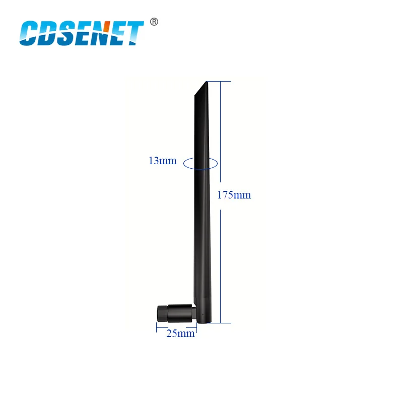 Всенаправленная антенна с высоким коэффициентом усиления 2 шт. 4 ГГц Wi-Fi uhf гибкая