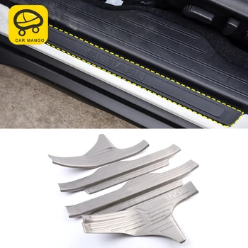 

CarManGo For Subaru Outback 2015-2019 Car Styling Rear Door Trunk Bumper Fender Protector Sill Cover Trim Sticker Accessories