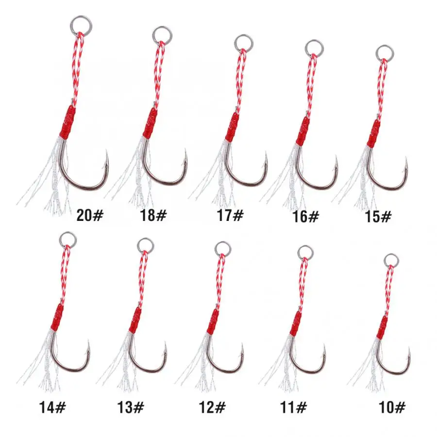 5 шт./компл. бронзовых морских рыболовных крючков Прочный sharp крючок с зазубриной 4