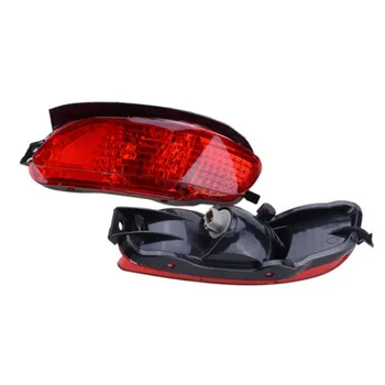 

Exterior Rear Bumper Light Plastic Red Auto 1 pair Taillight 819100E010/819200E010