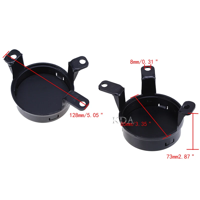 2PCS Left Right ACC Radar Sensor Decoration Decorative Probe Car Modification For Audi A6 C7 A7 RS6 RS7 ACC