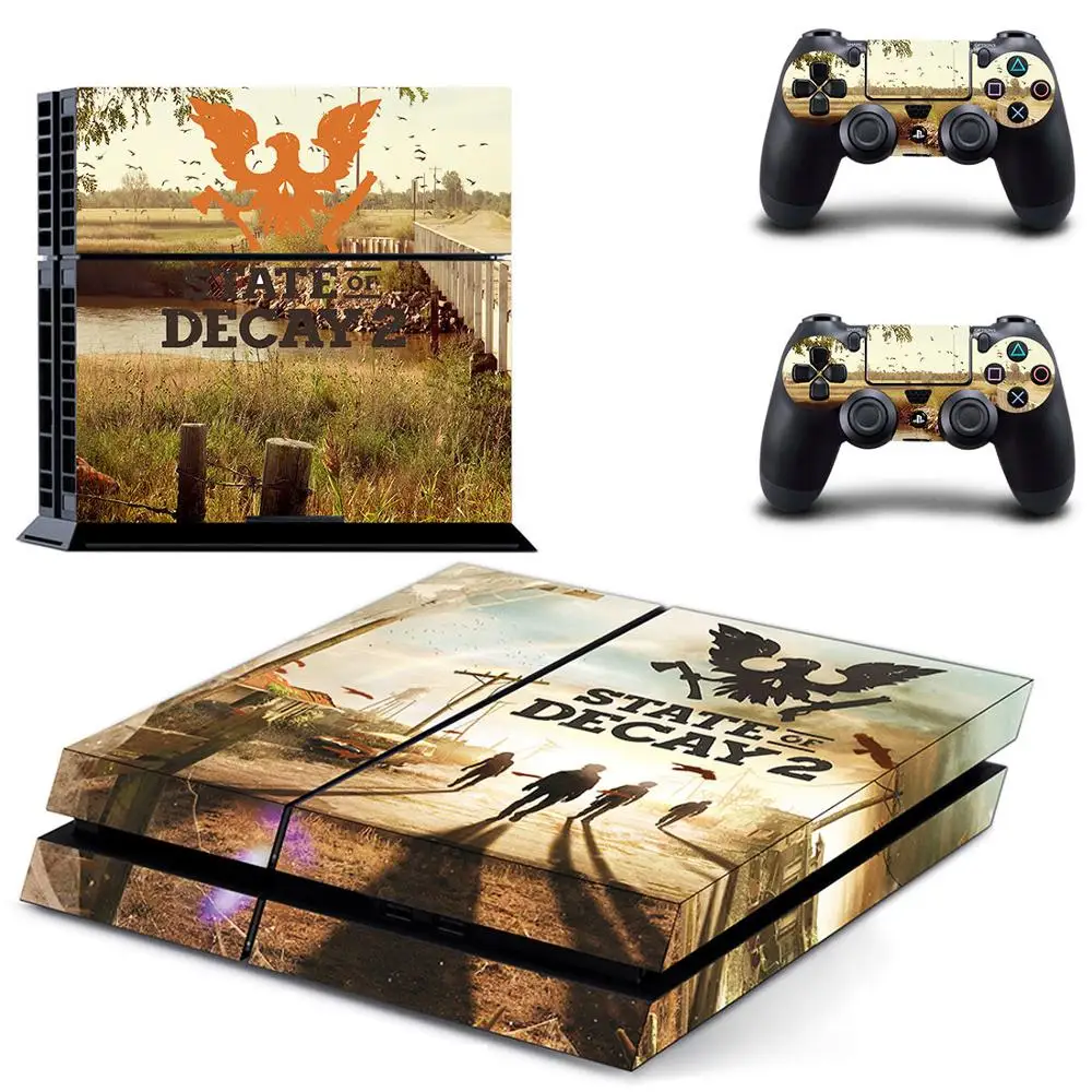 State of Decay 2 PS4 стикер кожа PS 4 стикер s Play станция 4 наклейки Pegatinas для консоли playstation 4 и 2 контроллера