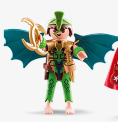 M027 7,5 см Высокое качество оригинального Playmobil для девочек и мальчиков Polly Карманный строительный блок - Цвет: Белый