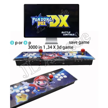 

Exclusive sale of original Pandora box DX 3000 in 1 carry archive, automatic save the highest score function, support 4 players