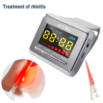 

650nm Laser Therapy Wrist Watch Diode LLLT for Diabetes Hypertension Treatment Watch Laser Sinusitis Therapeutic Apparatus