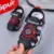 Disney Summer kids sandal closed toe toddler boys spiderman sandals ортопедические спортивные пляжные сандалии из искусственной кожи для маленьких мальчиков
