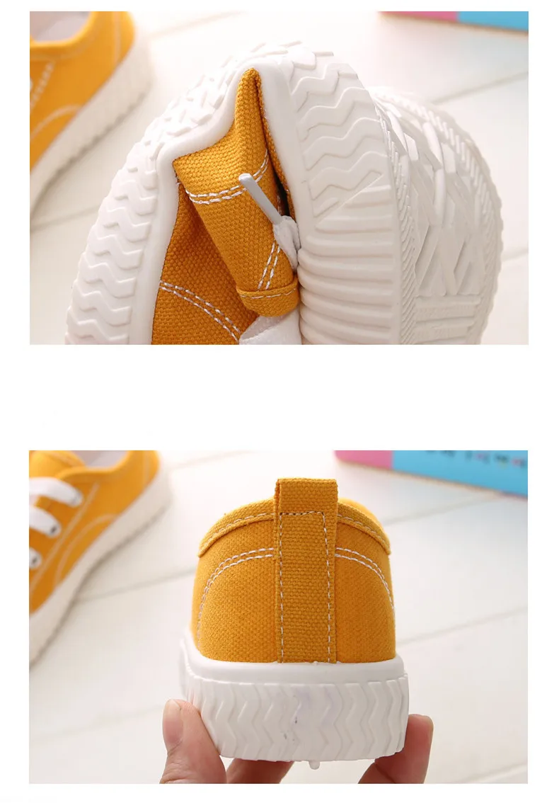 Fashion Kids Shoes Unisex Boys Girls Sneakers Children Casual Canvas Shoes For Big Boy Girl Candy Colors Soft Breathable 27-38