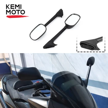 

KEMIMOTO For Yamaha T-MAX 500 Long Rear View Side Mirrors XP 500 T-MAX500 TMAX 500 XP500 2008-2010 2011 2012 Motorcycle mirror