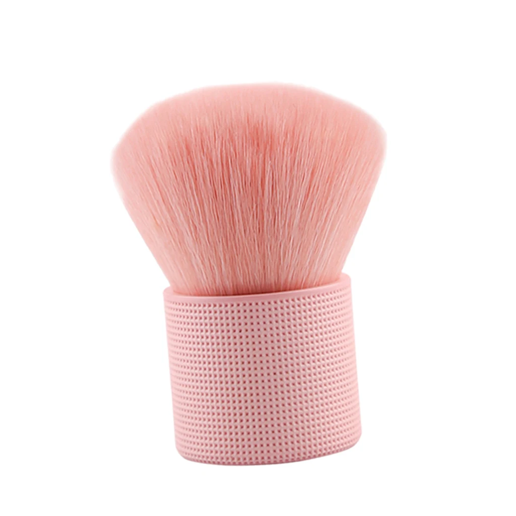 Professional Blush Brush For Highlighting Bronzing Contouring, Suitable For Applying  Loose Powders, Pink Color
