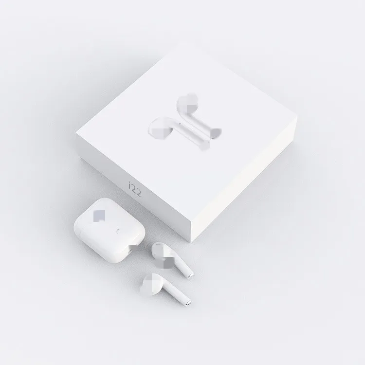 

i22 TWS Wireless Bluetooth 5.0 Earphones Hifi sound stero Earbuds