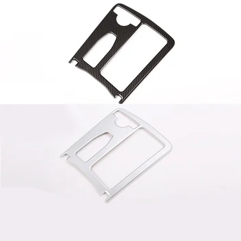 

Center Console Water Cup Holder Frame Cover Trim Sticker For Mercedes Benz C class W204 08-14 E Class W212 10-11 E Coupe