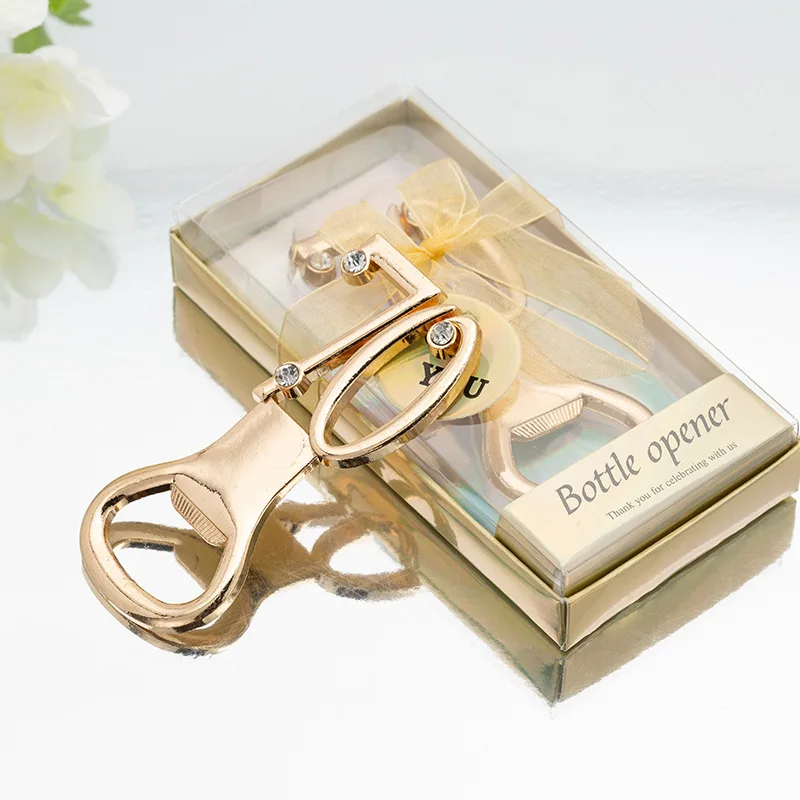 Gold Event and Party souvenirs Favor 70th bottle opener favors for 80th wedding Anniversary gift and 75th Birthday gifts 20Pcs