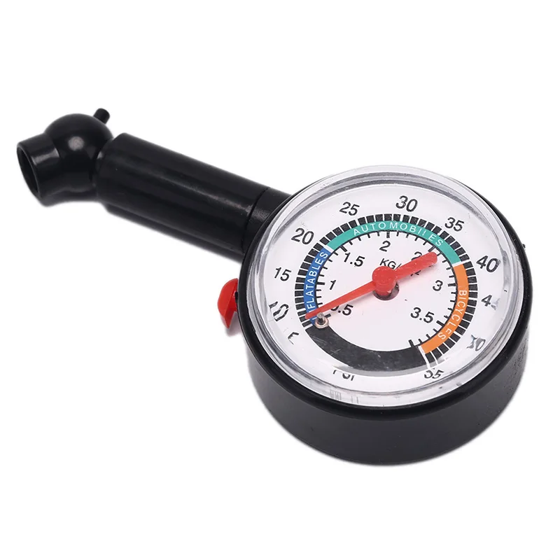 

New 0-50 psi Tire Pressure Gauge Dial Meter wheel air pressure Tester for Auto Motor Car Truck Measure Tester monitoring system