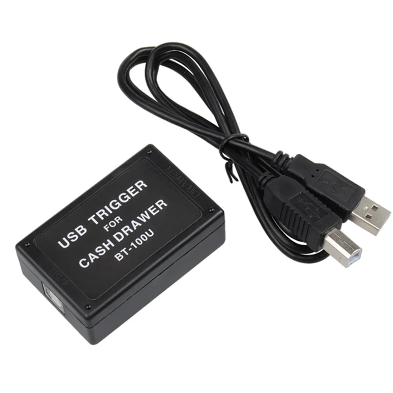 Триггер драйвера денежного ящика с интерфейсом USB подходит для любой команды денежного ящика, доступной для систем Win8 BT-100U