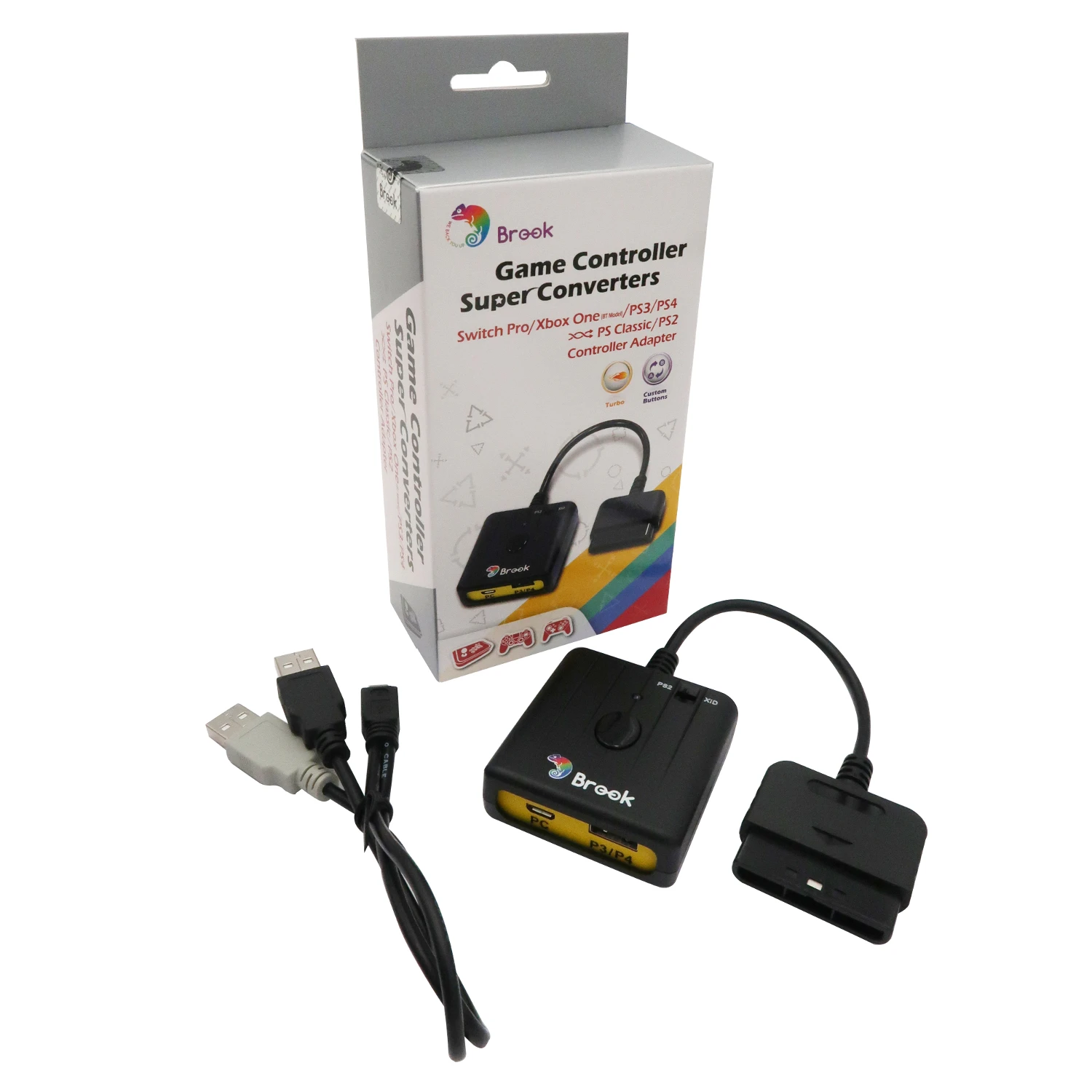 Новый суперконвертер Brook адаптер для Sony PS3 PS4 Playstation 4 контроллер защитный PS2 / PS