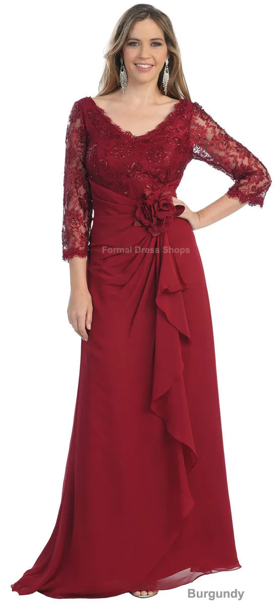 Gratis Verzending 2016 Plus Size Moeder Van De Bruid Bruidegom Jurk Avondjurk Lange Mouw Trendy Gown Kant Jurken Voor bruiloft Gratis Verzending 2016 Plus Size Moeder Van De Bruid Bruidegom Jurk Avondjurk Lange Mouw Trendy Gown Kant Jurken Voor bruiloft