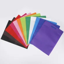 100 шт./лот изготовленным на заказ логосом Для женщин складной Экологичная многоразовая для покупок сумки мешки из нетканного материала складная сумка для покупок Бакалея магазина сумок