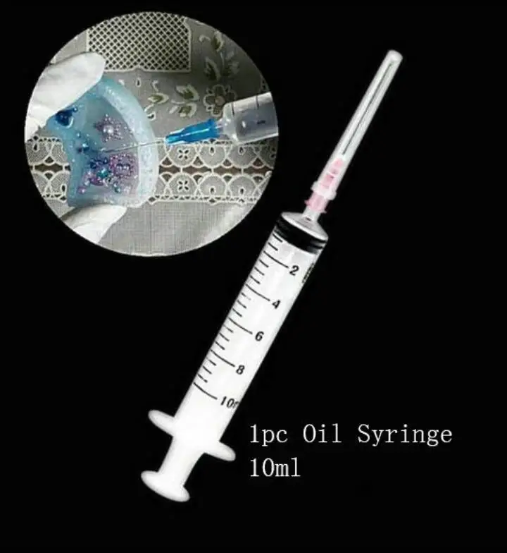syringe Кавайная форма шейкера формы DIY эпоксидная смола амулеты ювелирные изделия конфеты автомобиль сок силиконовая форма УФ Смола инструмент Единорог теллурион Декор - Цвет: syringe
