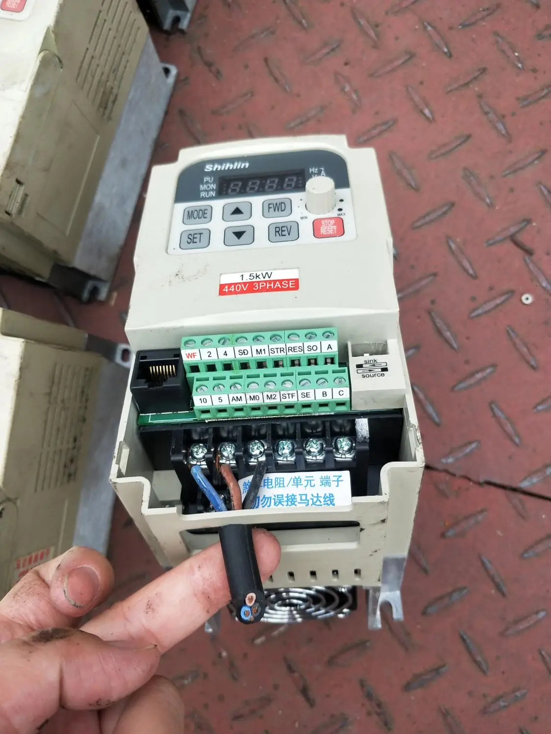 SC-043-1.5K-D 1.5KW 380 v, инвертор хорошие рабочие