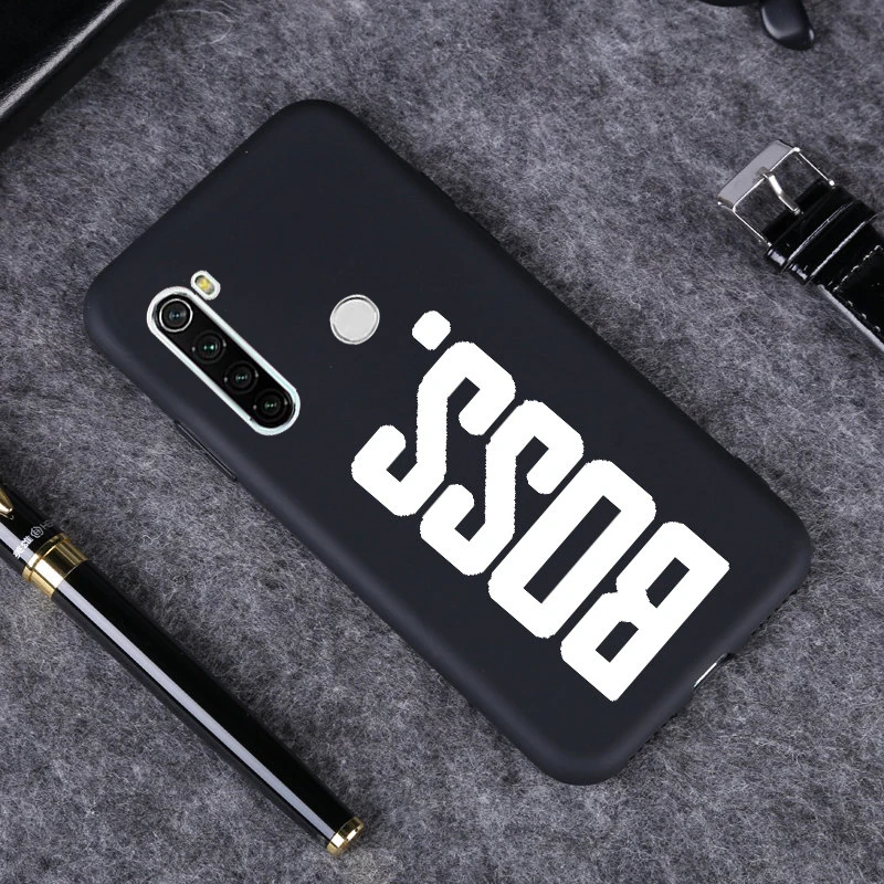 Lamo чехол матовый чехол для телефона Xiaomi Redmi Note 8T Мягкий силиконовый чехол для Redmi Note 8T 8 8A простой черный художественный чехол