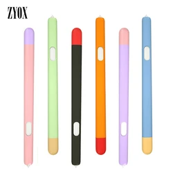 Para samsung galaxy tab s6 lite caneta de toque anti risco leve silicone caso para s7/s7 plus s caneta stylus capa protetora