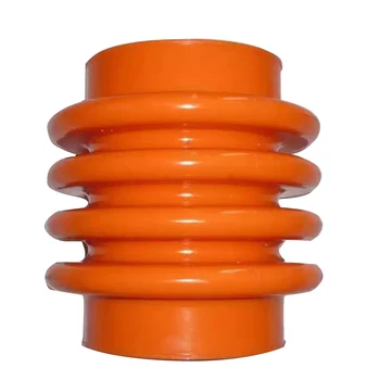 

Orange Small Tool Rammer Bellow ID 160mm H 250mm Professional Accessories Replacement TPU Durable For Mikasa MT-74F MT70 MT70H