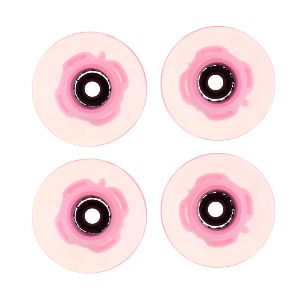 4pcs 60mm Flashing Roller Light Up Flash Skateboard Longboard Wheels 78A with Bearing Core Glow at Night 5 color