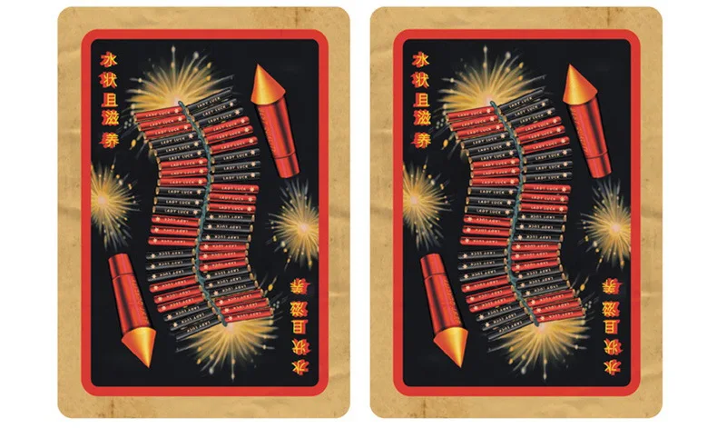 Велосипед Firecracker игральные карты размер покера сборная колода USPCC волшебные