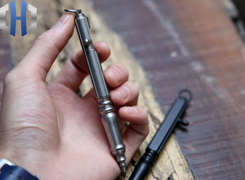EDC тактическая ручка болт из титанового сплава Ручка Механическая Ручка Самообороны Ручка мотыга продвижение