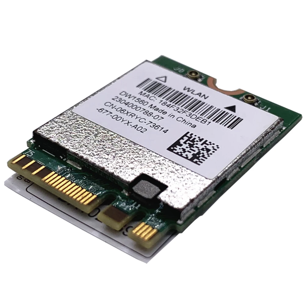 Беспроводной AC1200 Broadcom DW1560 BCM94352Z 867 Мбит/с Bluetooth 4,0 802.11ac NGFF M.2 WiFi беспроводной адаптер-адаптер для Mac