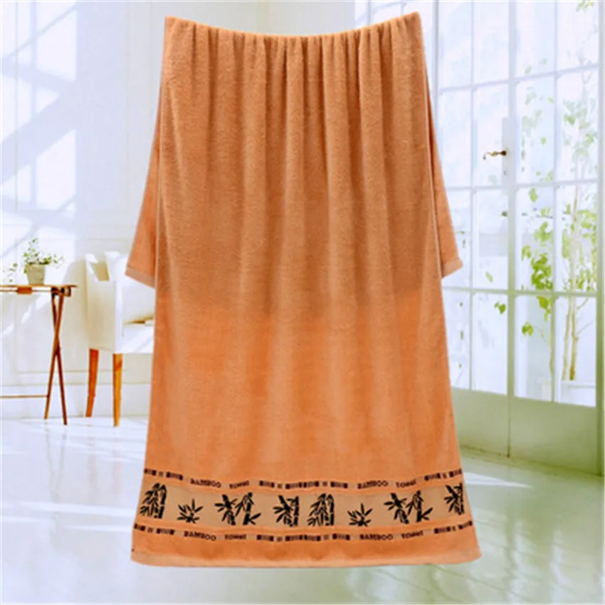 Super Absorbent Bath Towels for Adults Large Summer Bathroom Body Spa Sports Luxury Bamboo face Beach Towel 140x70cm