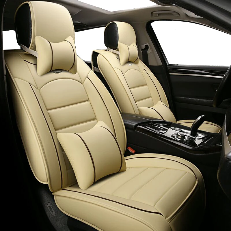 Универсальные кожаные чехлы для сидений автомобиля Mercury Grand Marquis Mariner Milan Монтего, автомобильные аксессуары, автомобильные чехлы